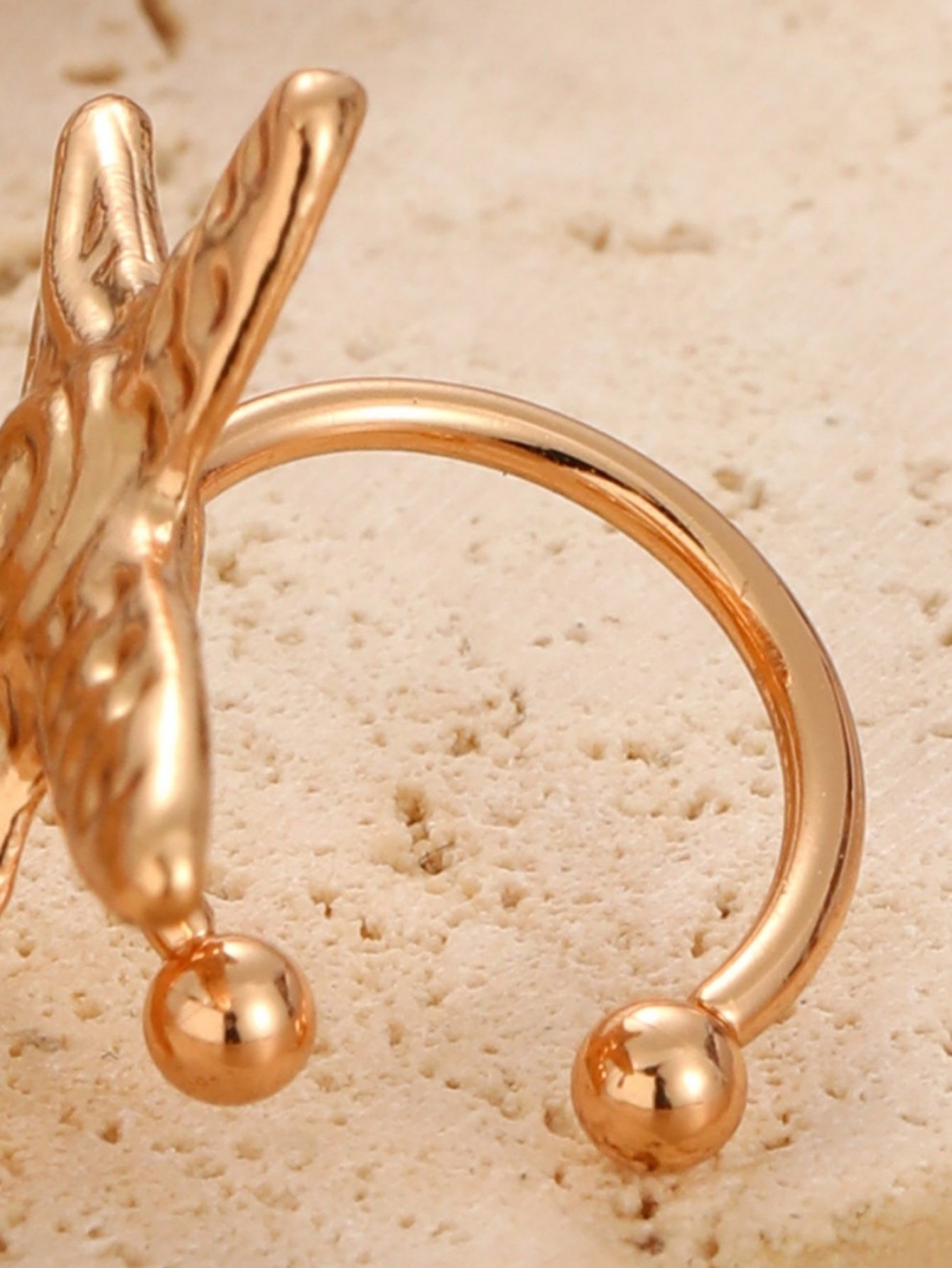 Gold Starfish Ear Cuff 