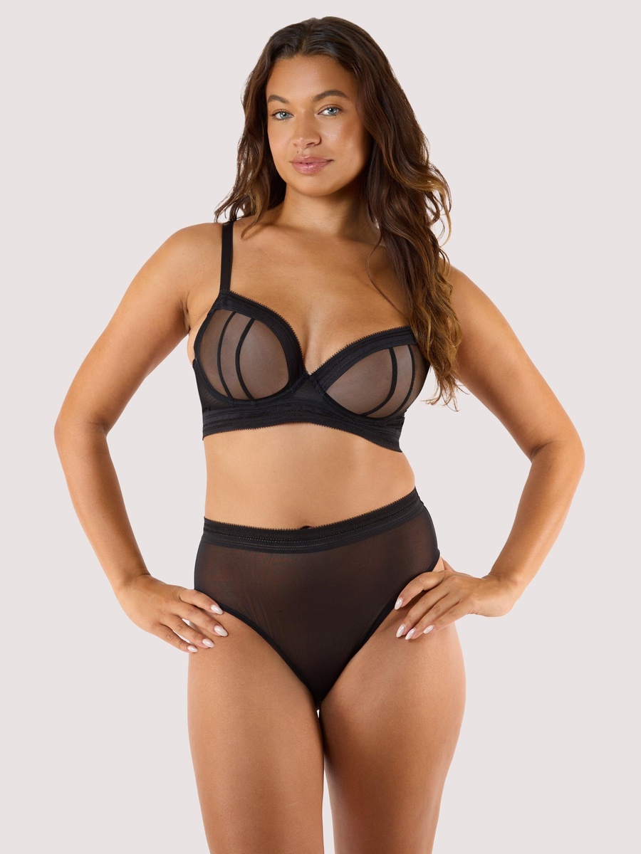 Icon Sheer Plunge Bra