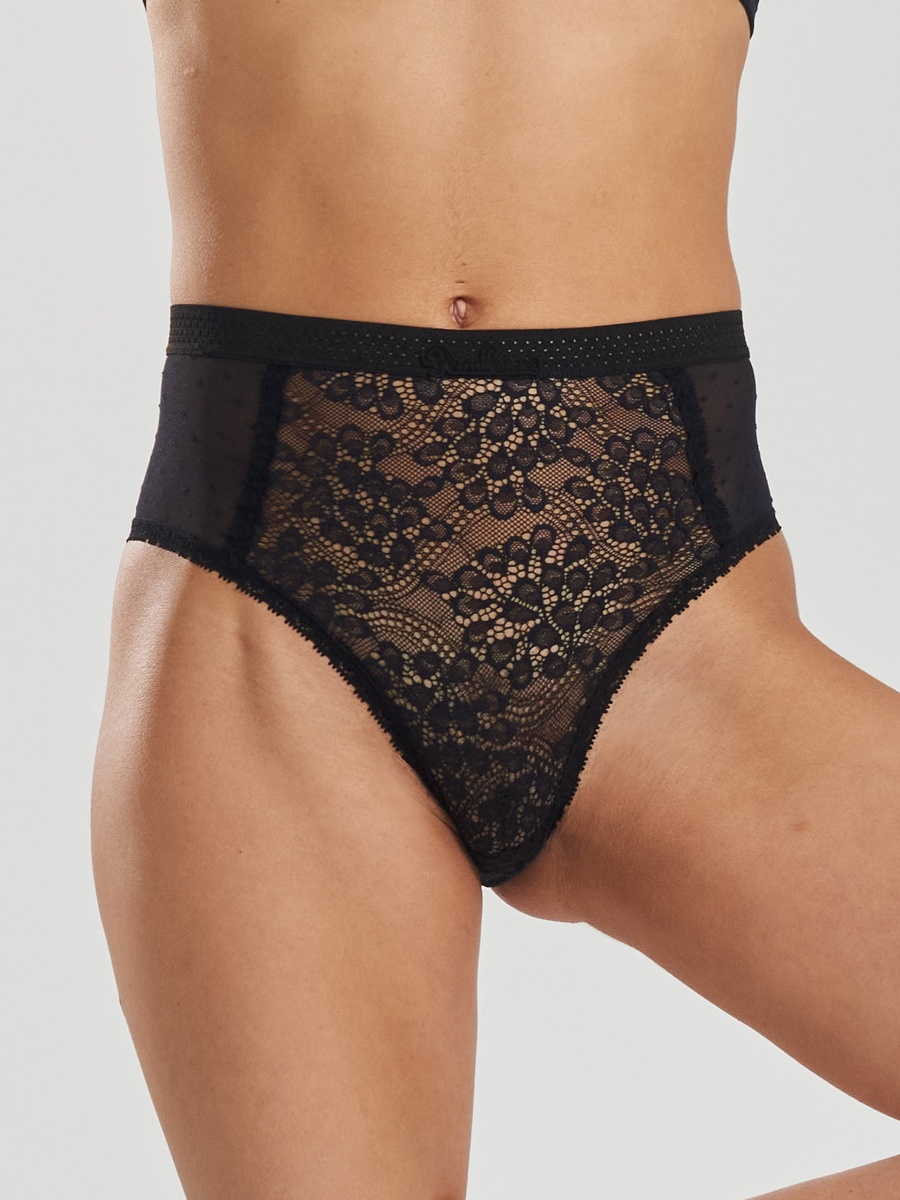 Betony Recycled Tulle High Rise Panty