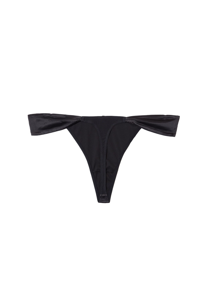 Aneta & Gold Elastic Thong