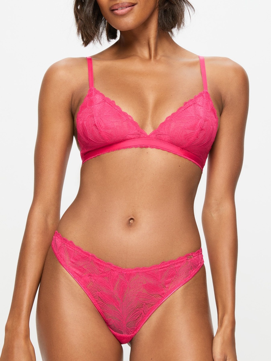 Hot Pink Harper Wrap Thong