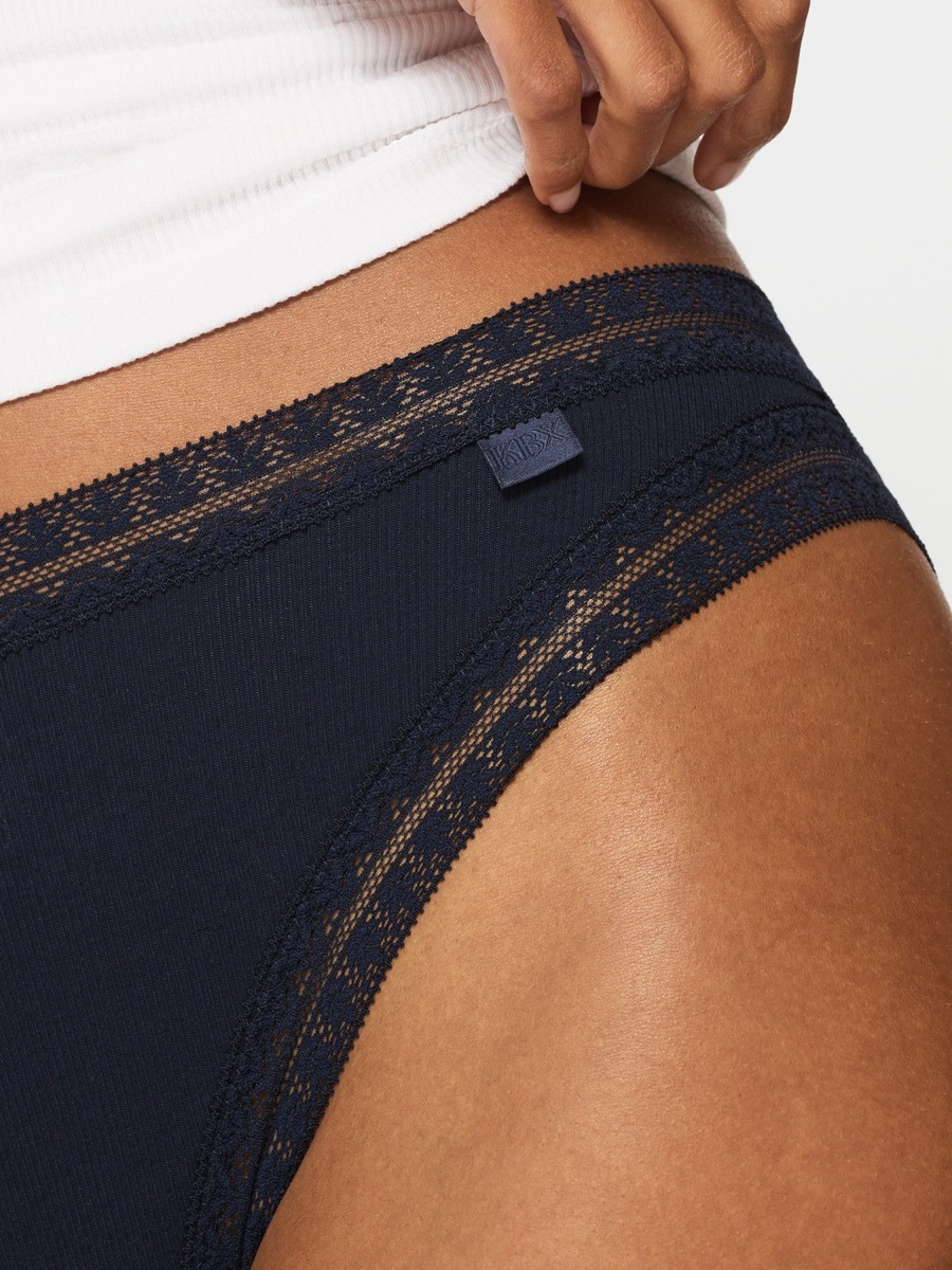 3 Pack Cotton High Leg Briefs