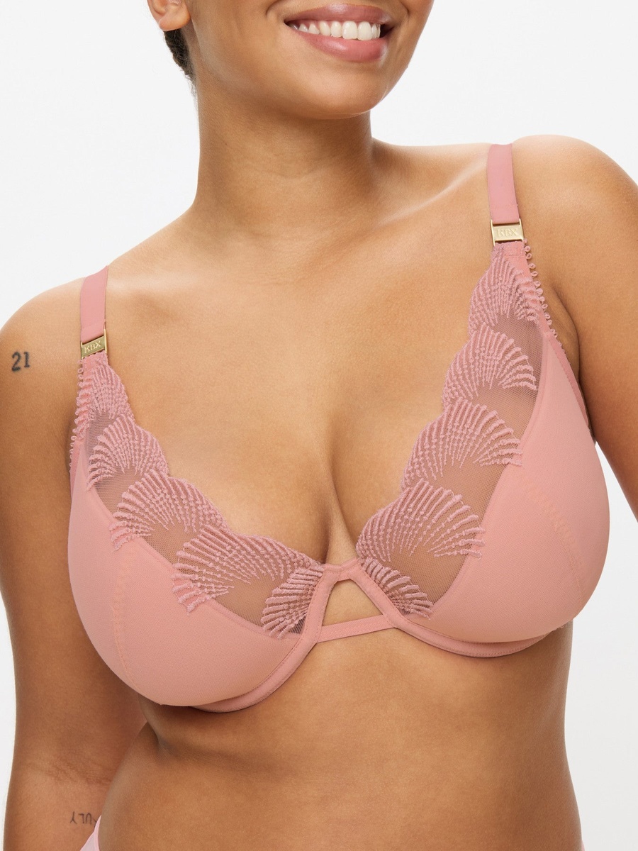 Light Pink Lana Padded Plunge Bra