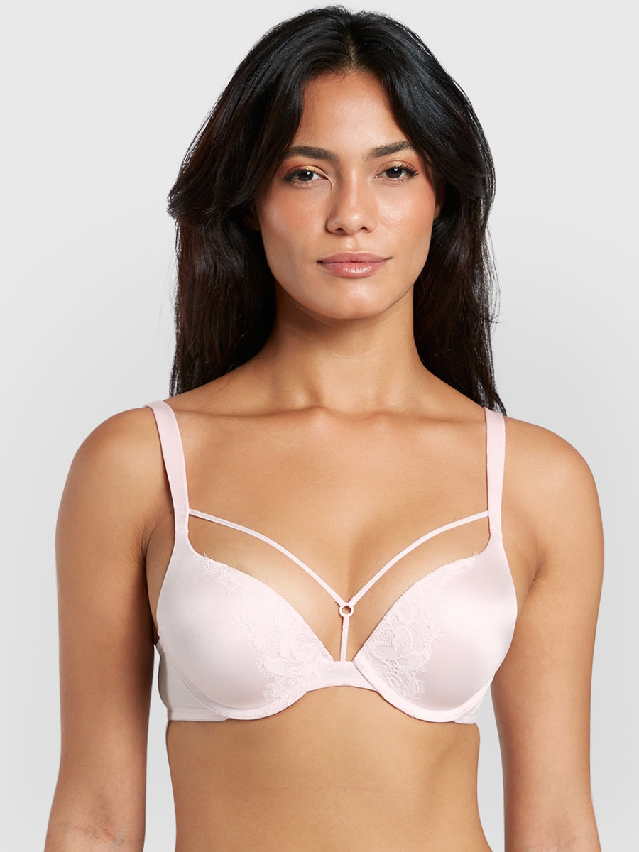 Micro Double Push up Bra With Lace