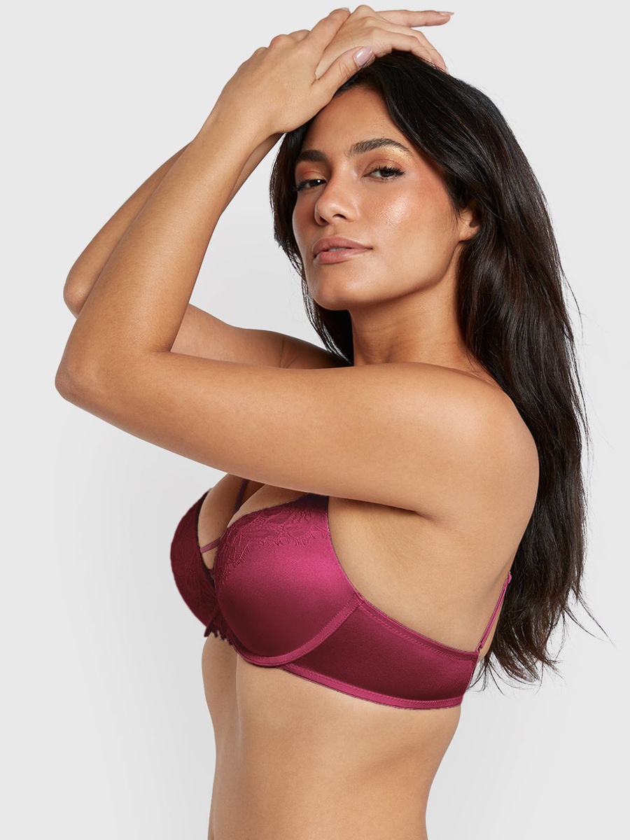 Micro Double Push Up Bra With Lace