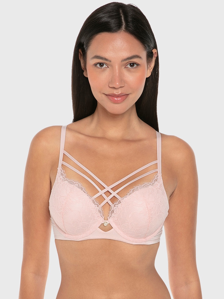 Luxe Fashion Double Push up Plunge Bra
