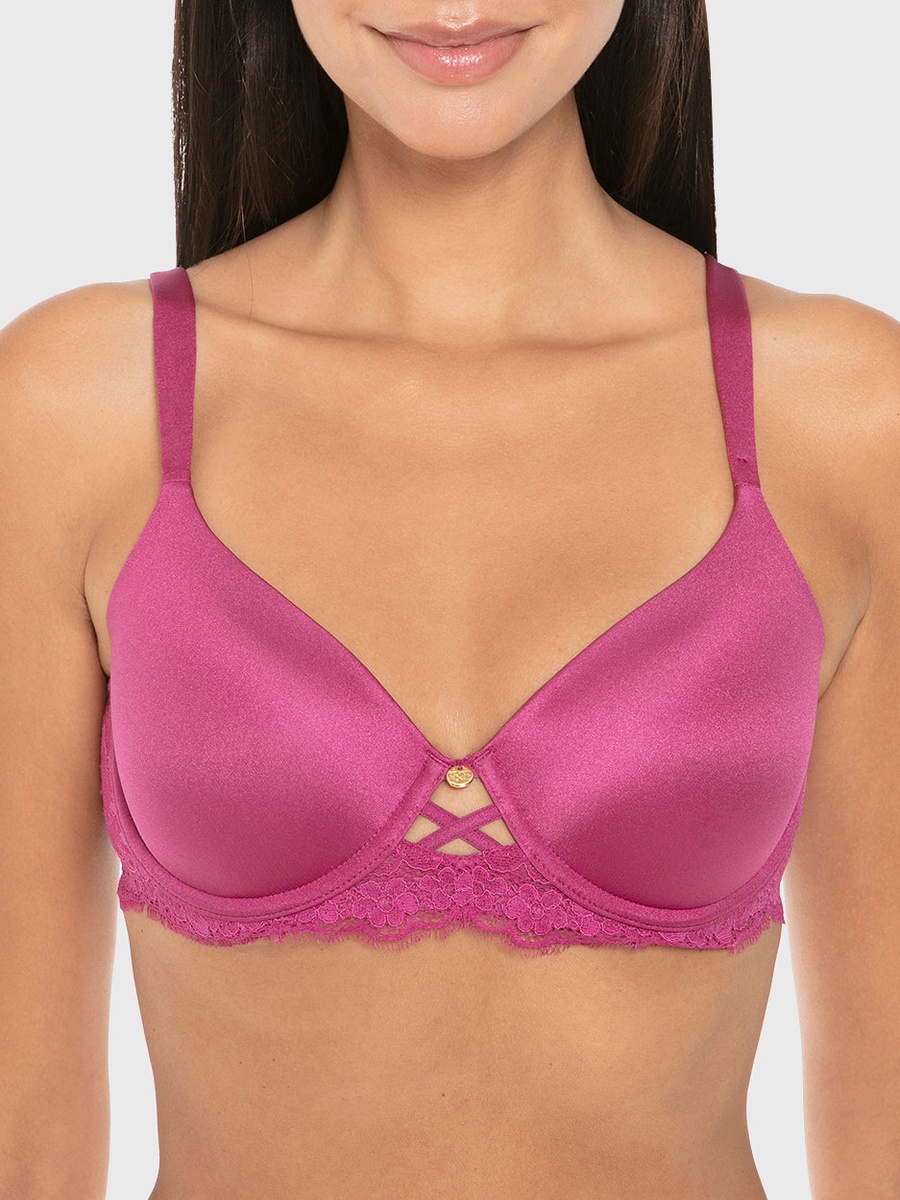 Luxe Fashion Lightly Lined Full Coverage Bra