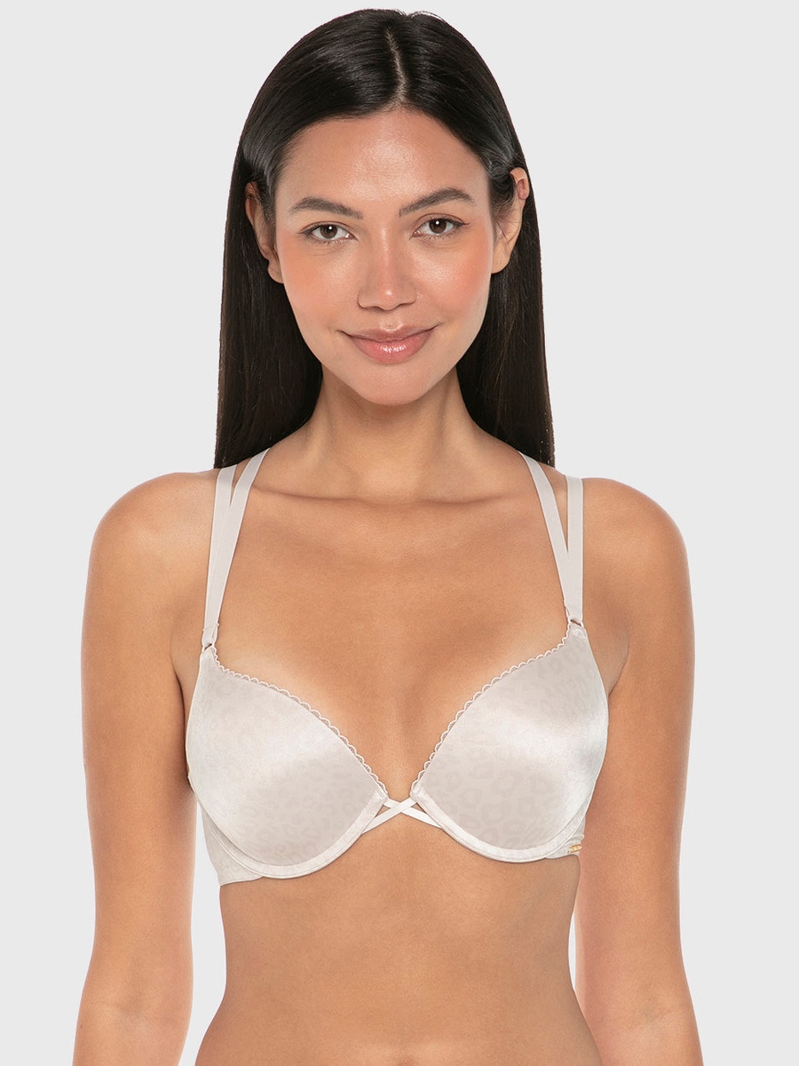 Luxe Fashion Double Push up Plunge Bra