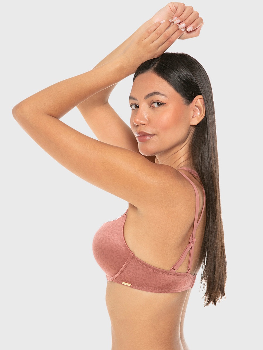 Luxe Fashion Double Push up Plunge Bra