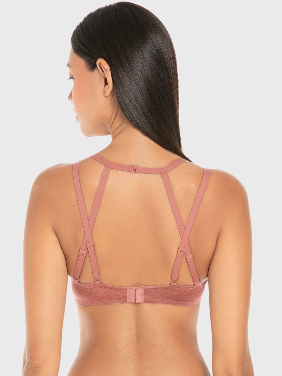 Luxe Fashion Double Push up Plunge Bra