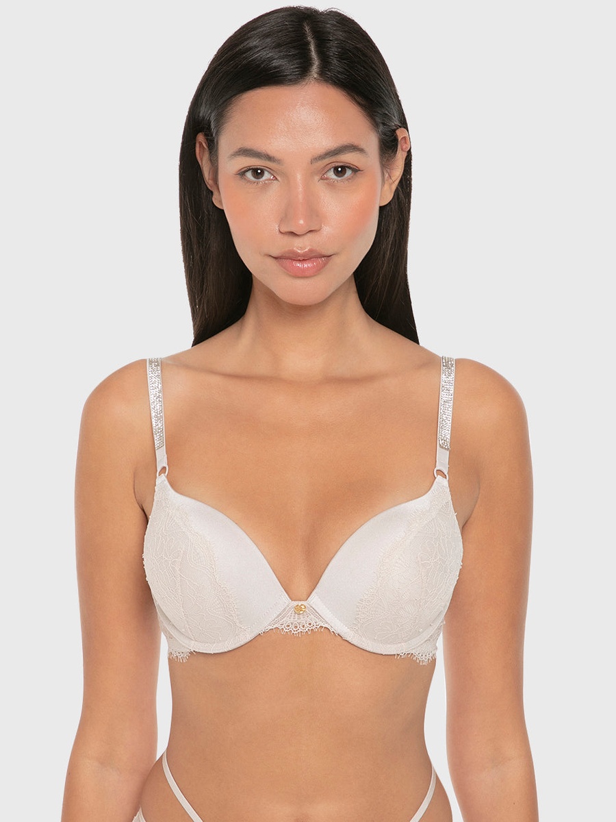 Luxe Fashion Double Push up Plunge Bra