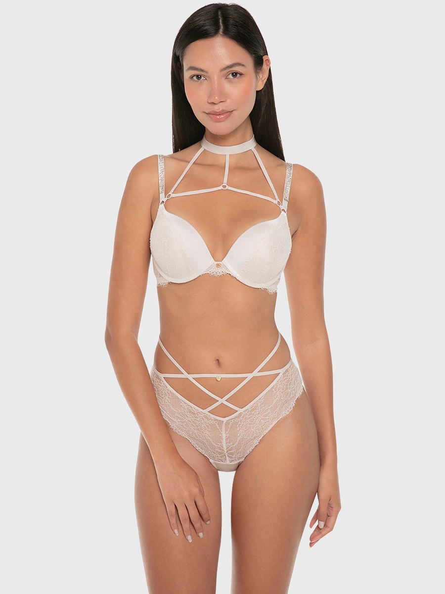 Luxe Fashion Double Push up Plunge Bra