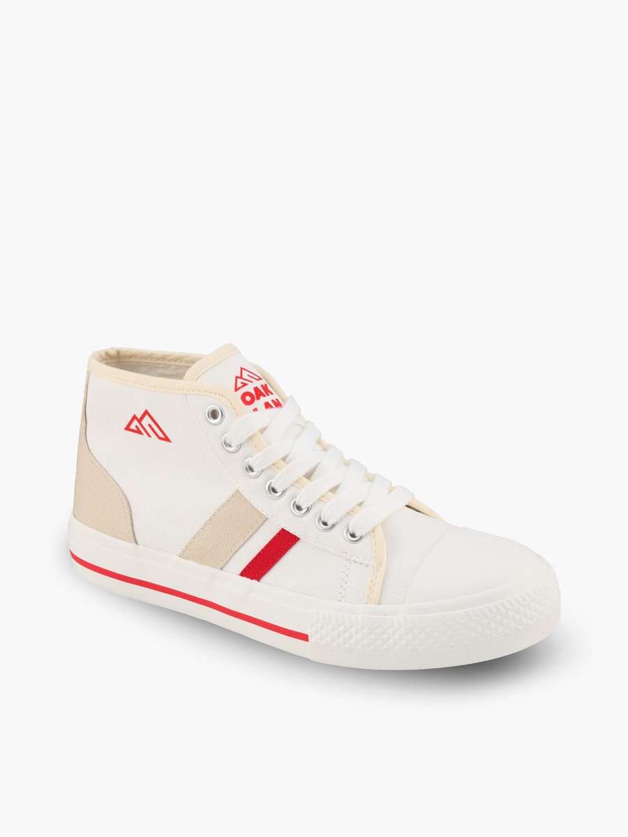 Women Striped Lace-Up Sneakers