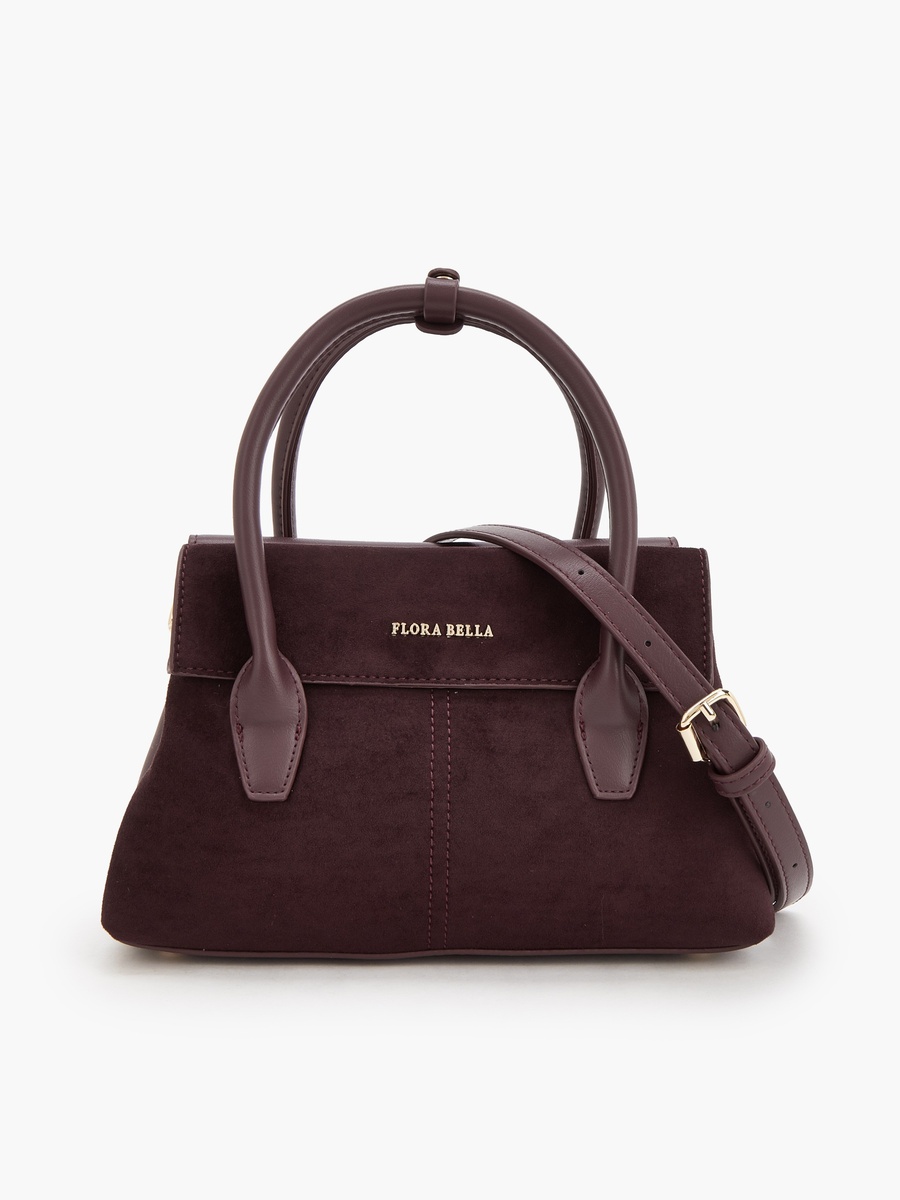 Textured Crossbody Bag with Detachable Strap