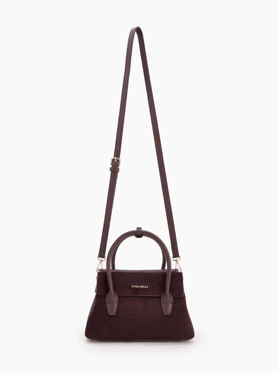 Textured Crossbody Bag with Detachable Strap