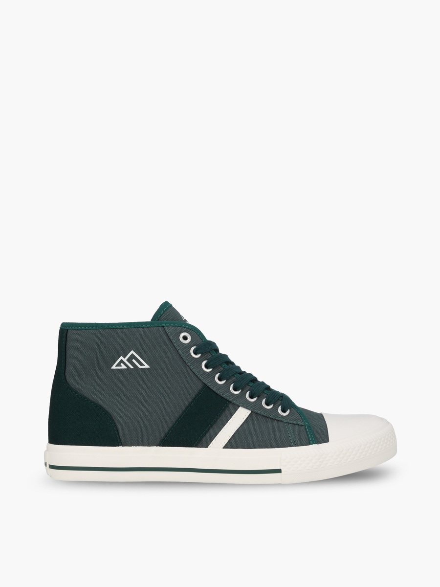 Men Striped Lace-Up Sneakers