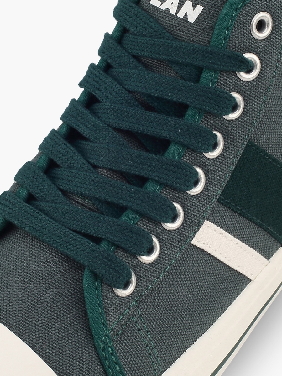 Men Striped Lace-Up Sneakers