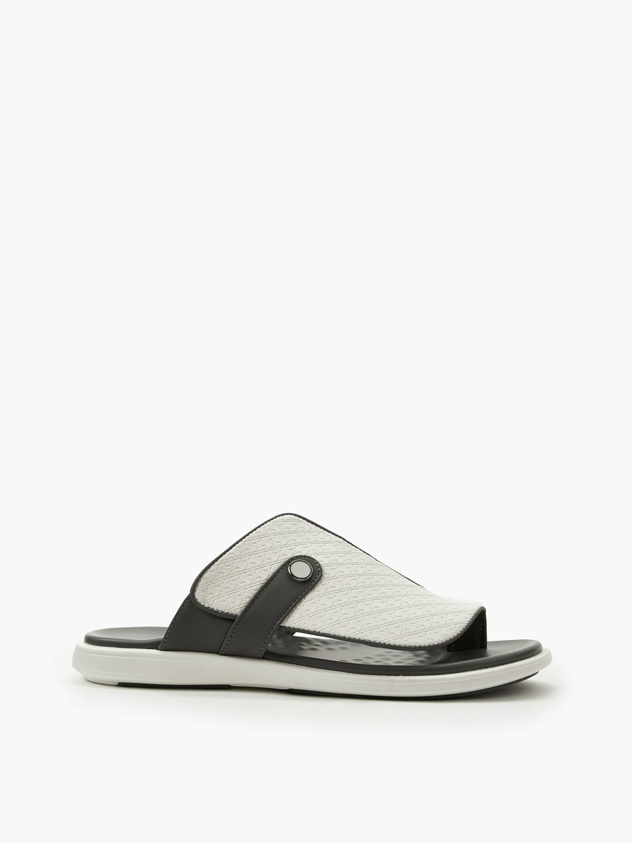 Men Toe Loop Detail Arabic Sandals