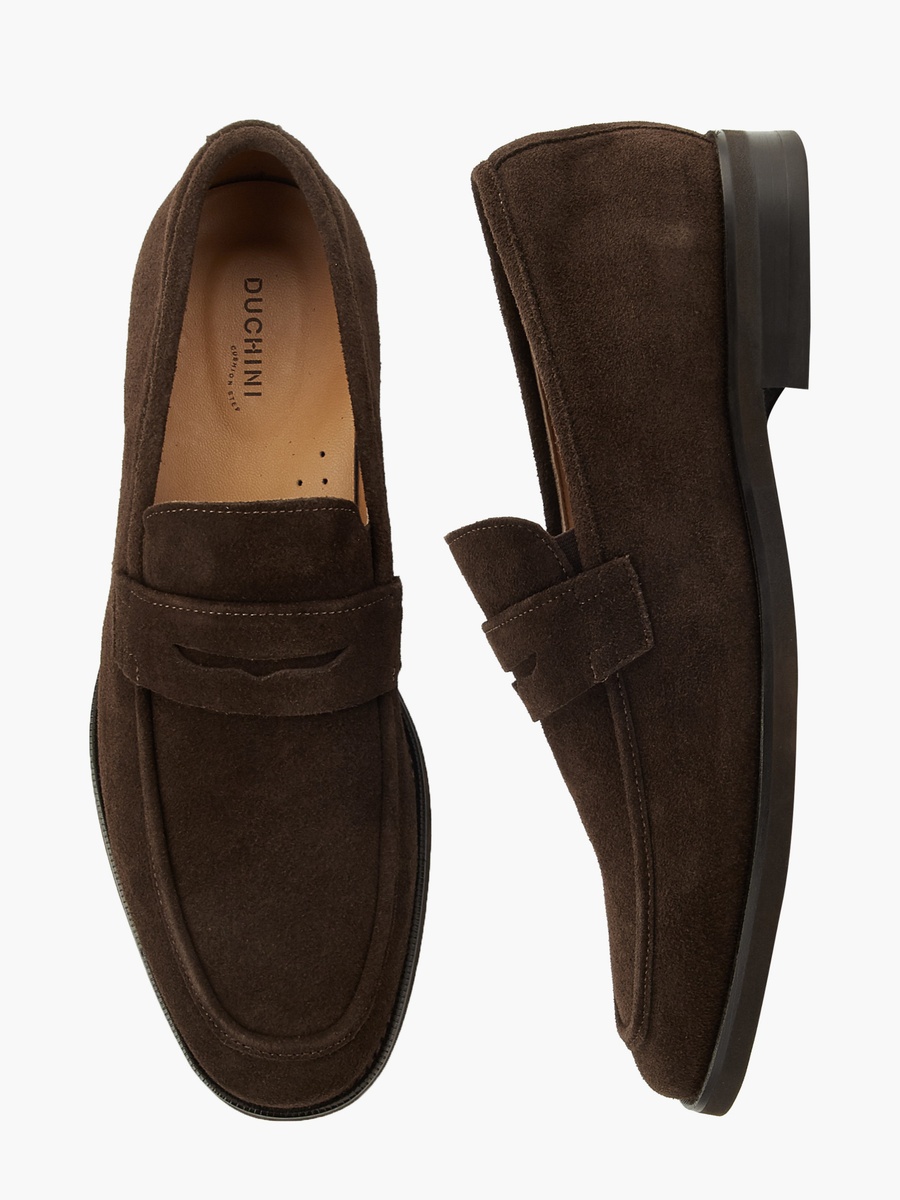 Men Leather Penny Loafers