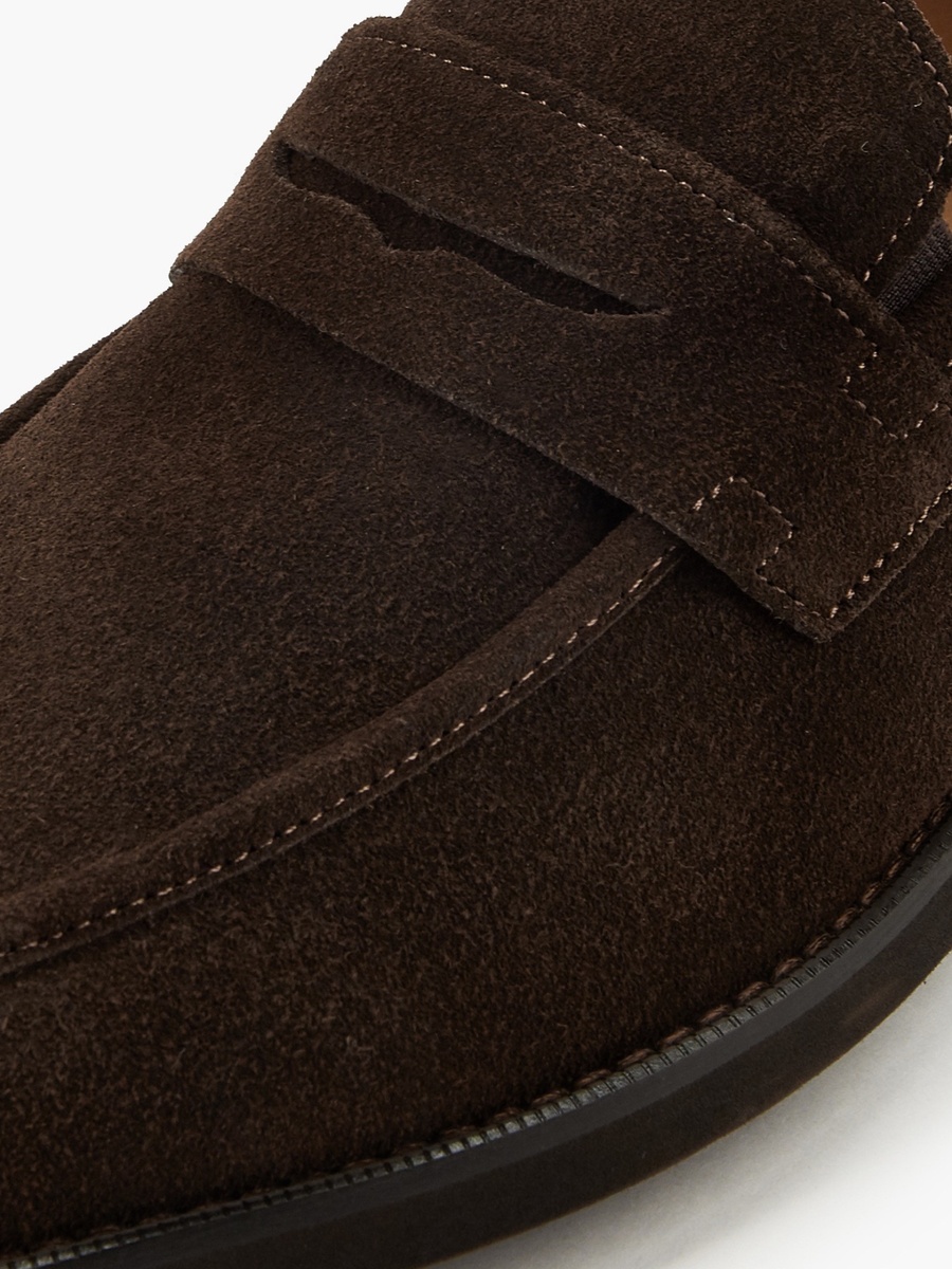 Men Leather Penny Loafers