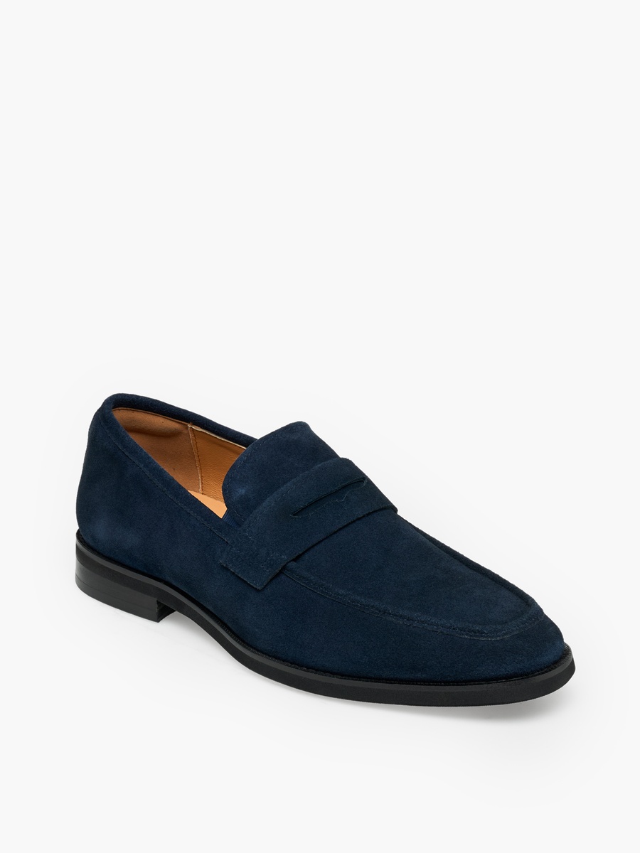 Men Leather Penny Loafers