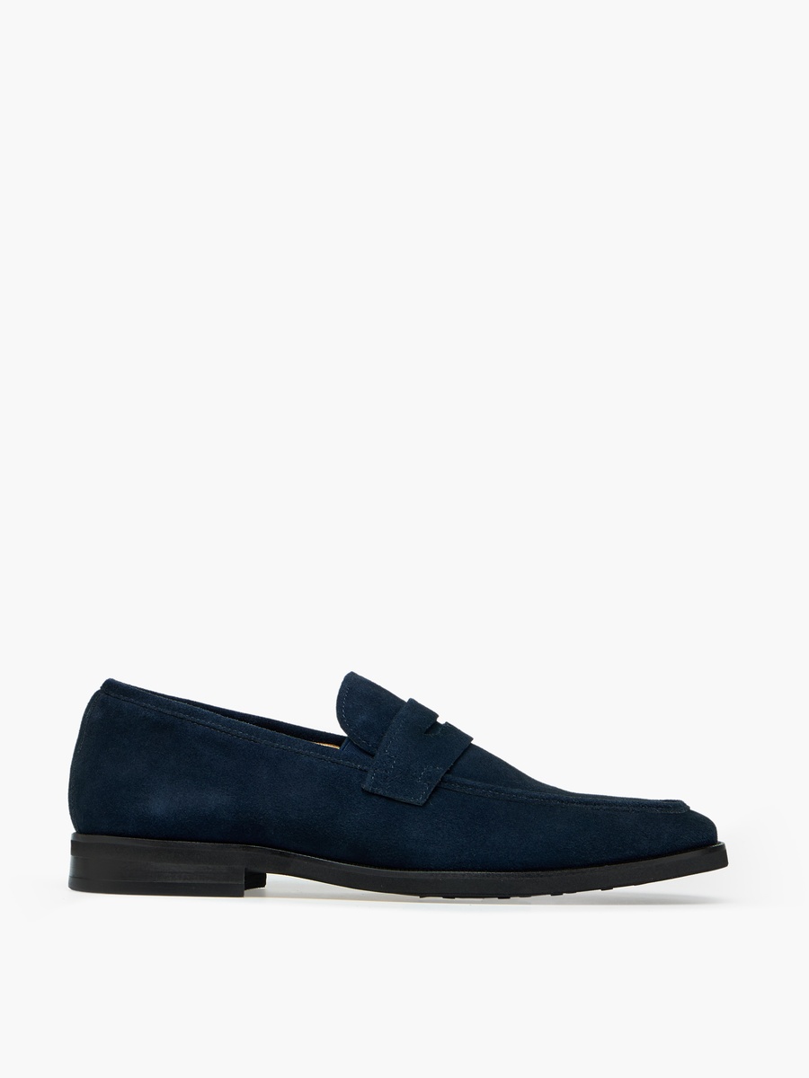 Men Leather Penny Loafers
