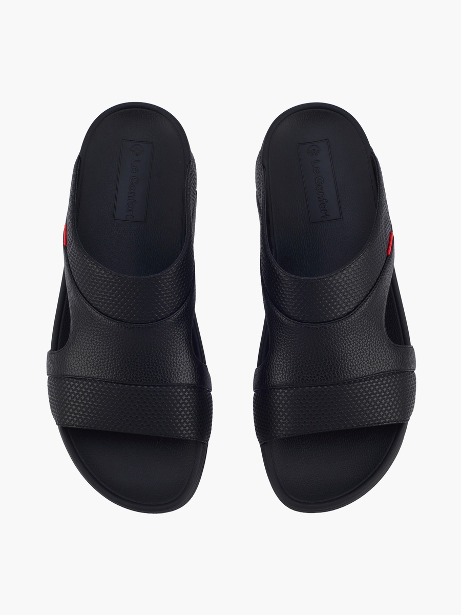 Men Textured Slip-On Sandals