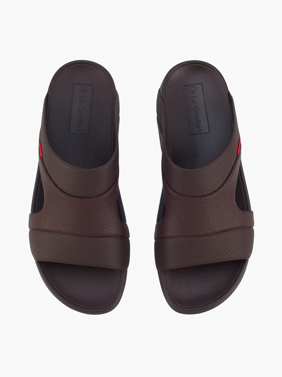 Men Textured Slip-On Sandals