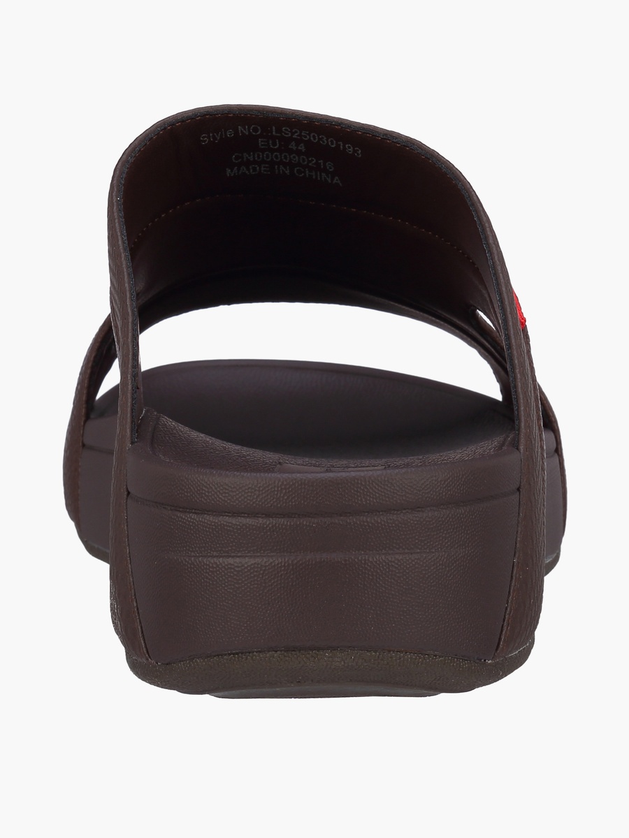 Men Textured Slip-On Sandals