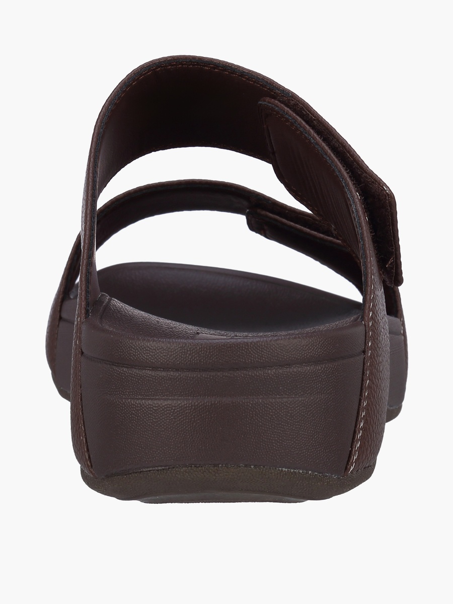 Men Double Strap Hook and Loop Sandals