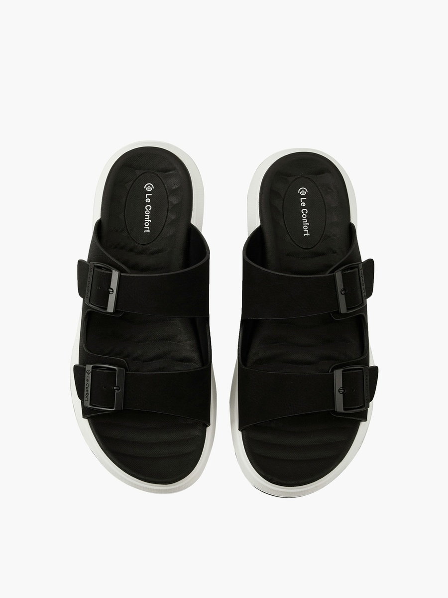 Men Buckle Strap Comfort Sandals