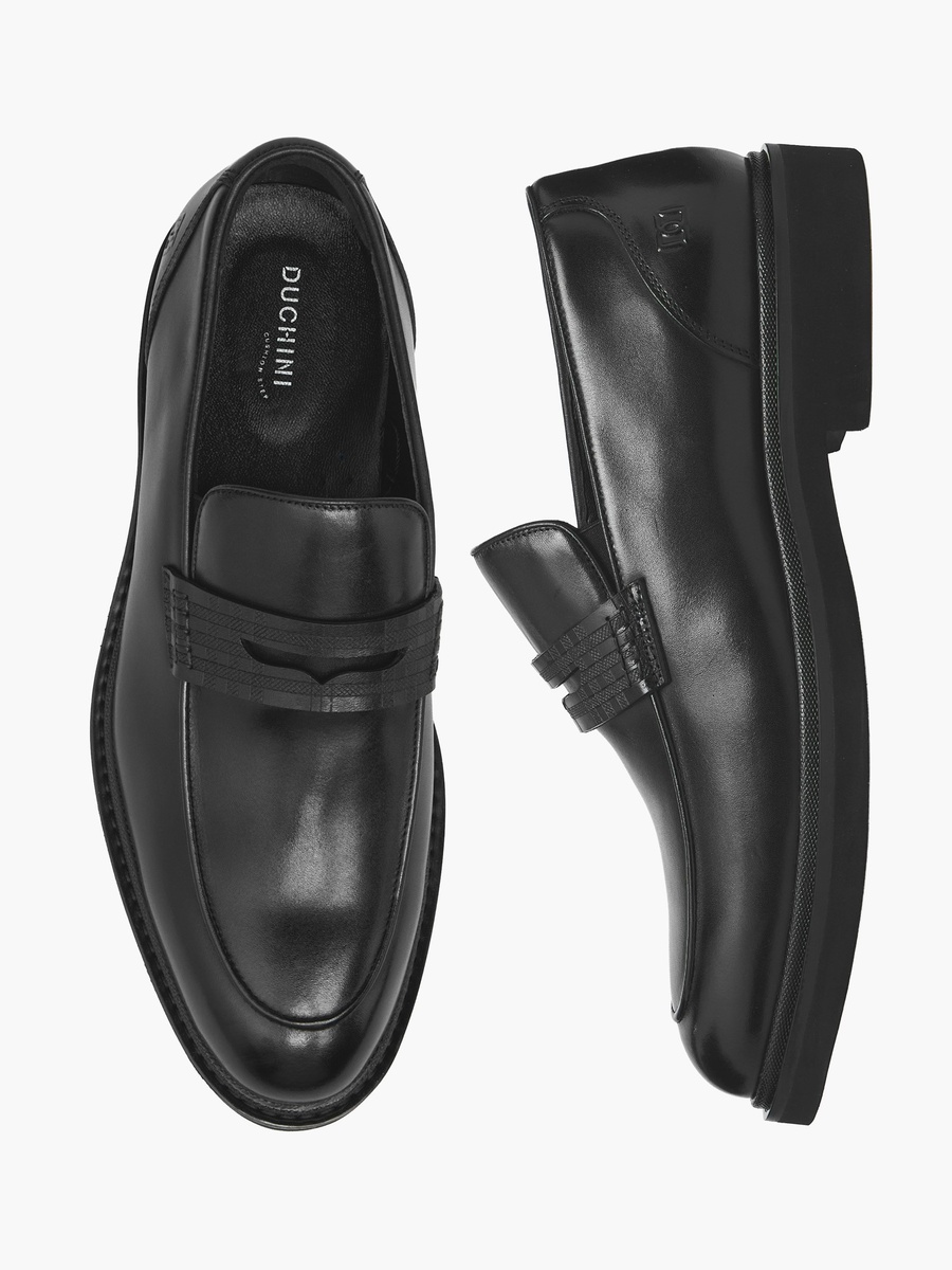 Boys Leather Penny Loafers