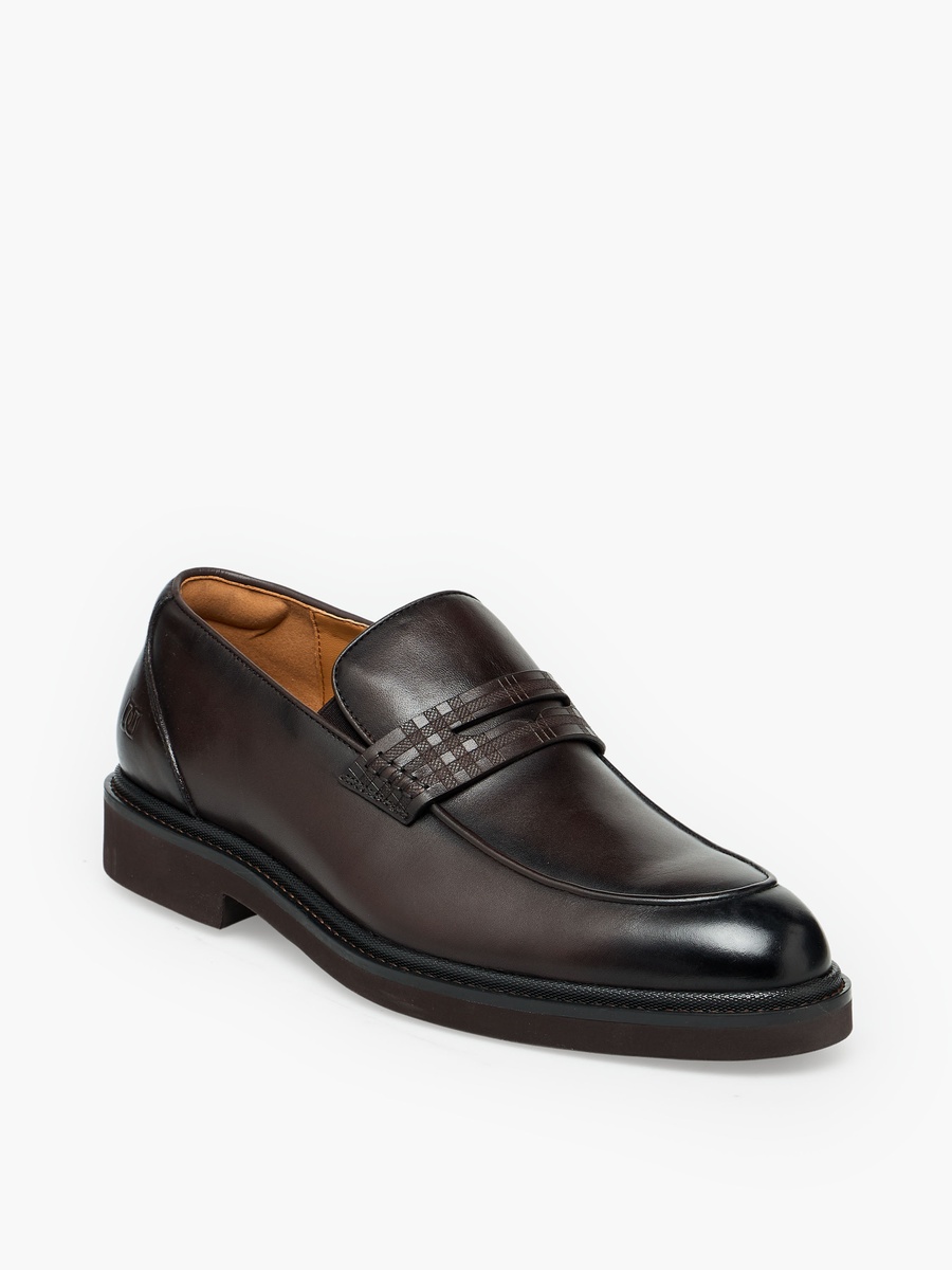 Boys Leather Penny Loafers
