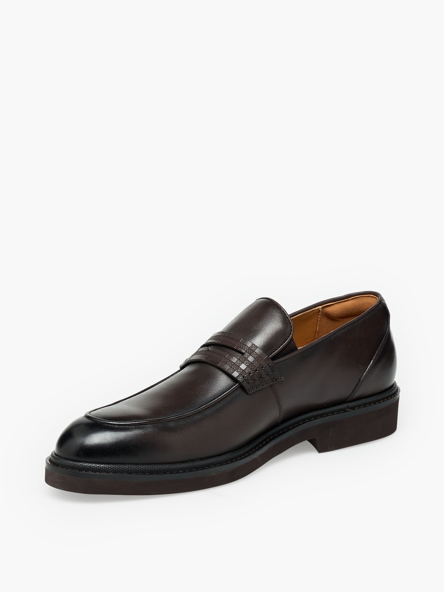 Boys Leather Penny Loafers
