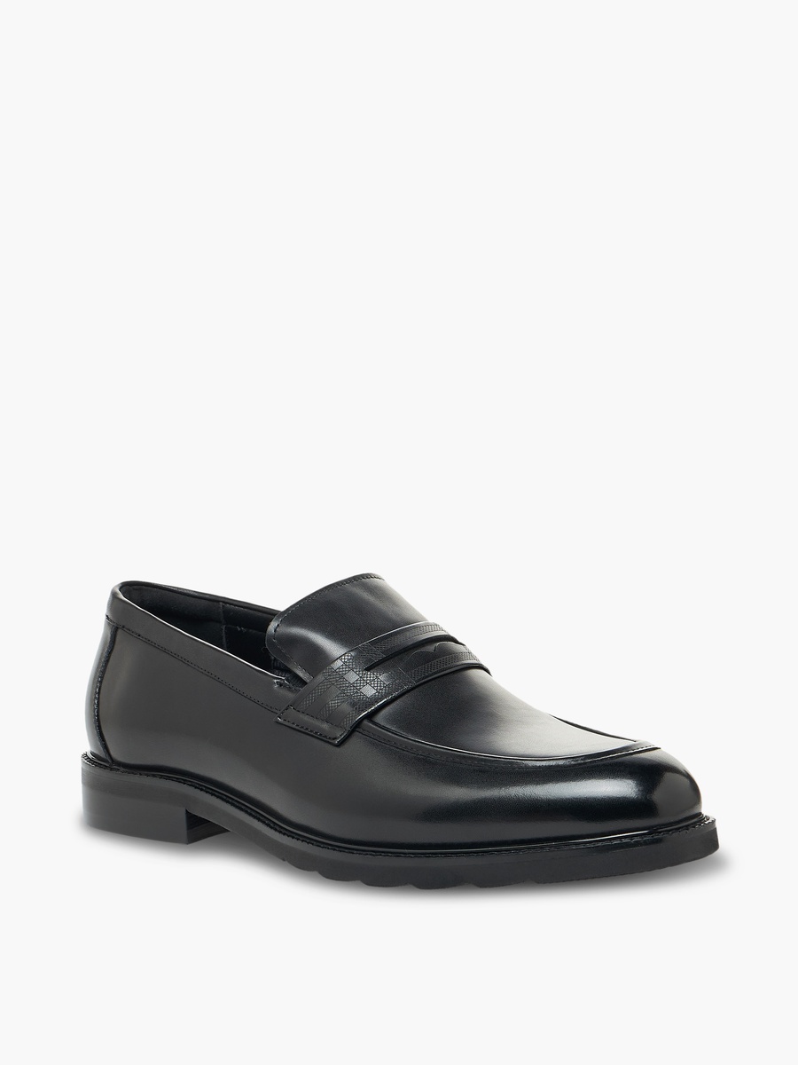 Men Leather Penny Loafers