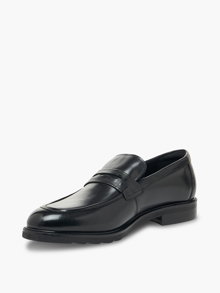 Men Leather Penny Loafers