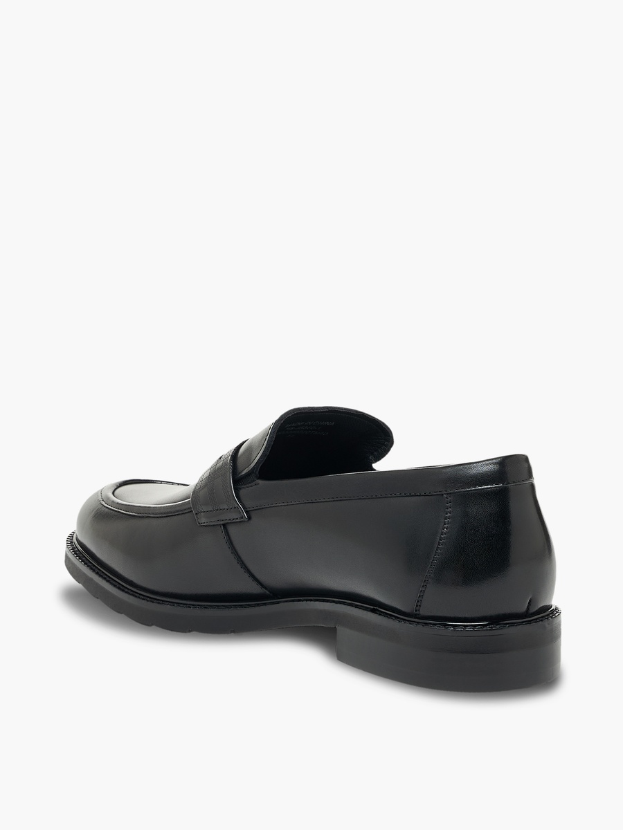 Men Leather Penny Loafers