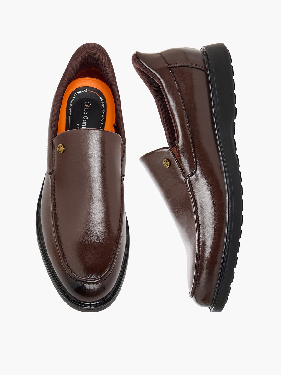 Men Leather Slip-On Loafers