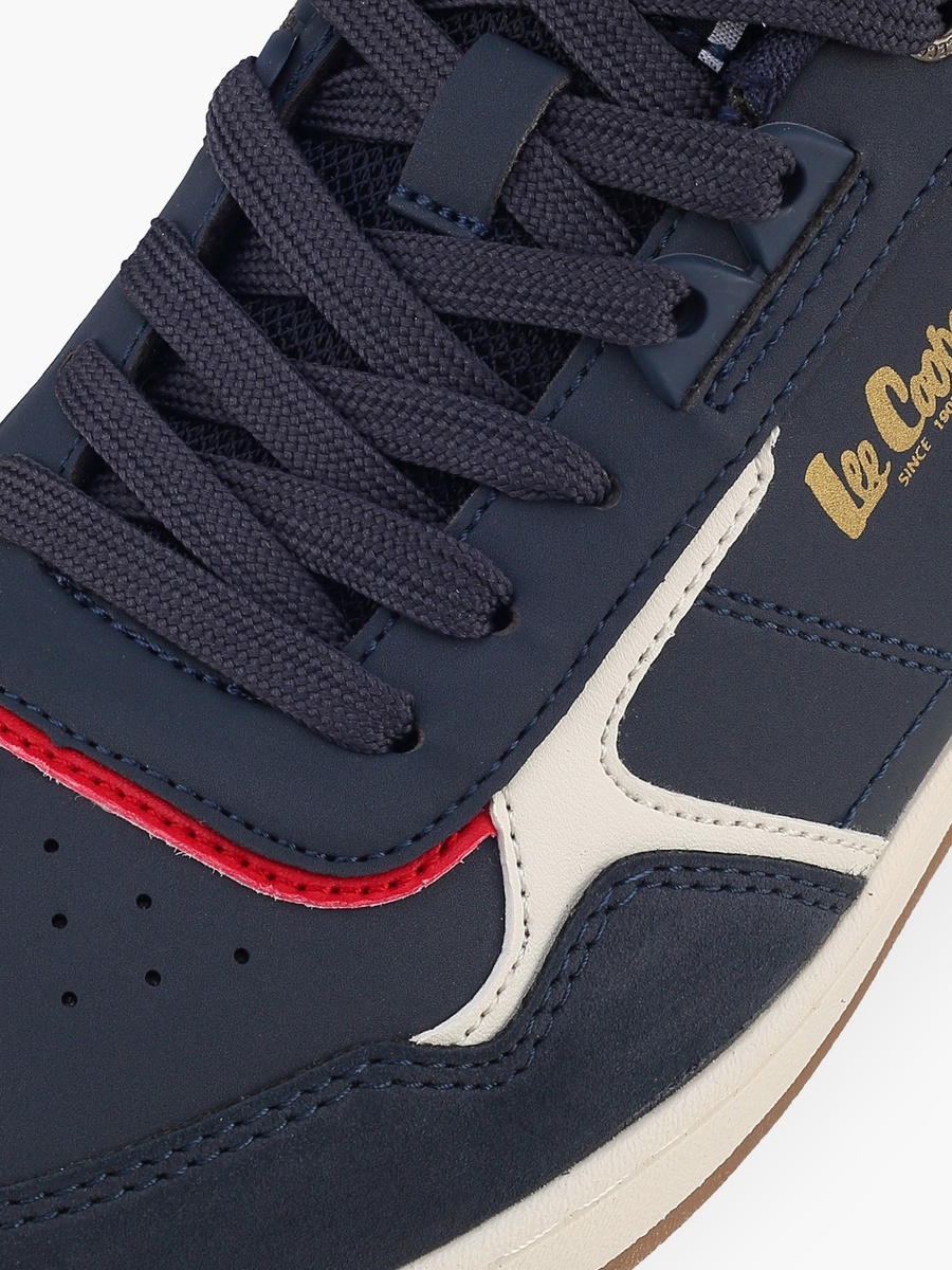 Men Panelled Lace-Up Ankle Sneakers