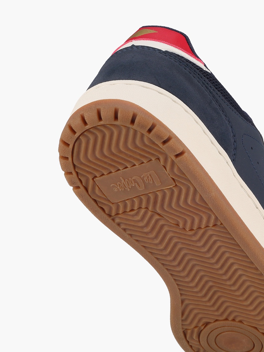 Men Panelled Lace-Up Ankle Sneakers