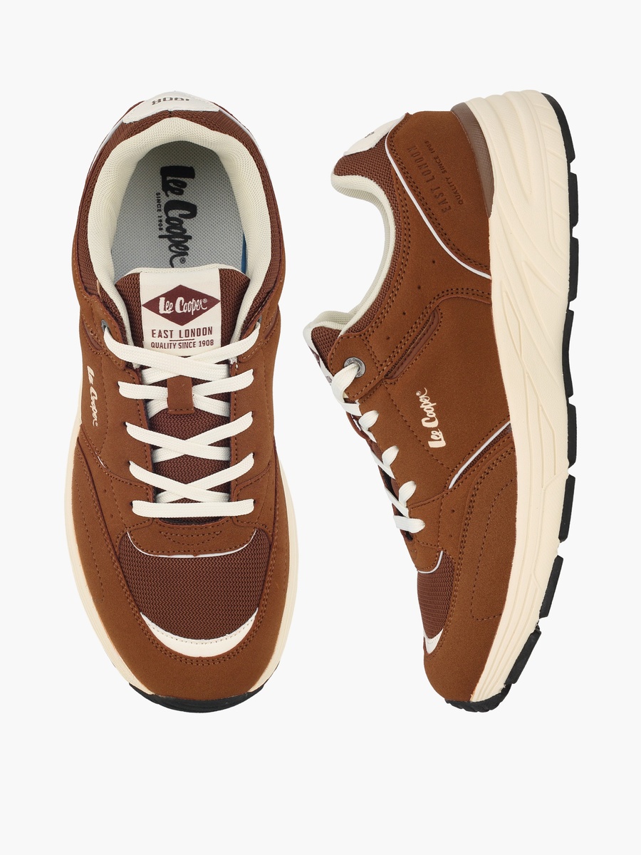 Men Lace-Up Ankle Sneakers