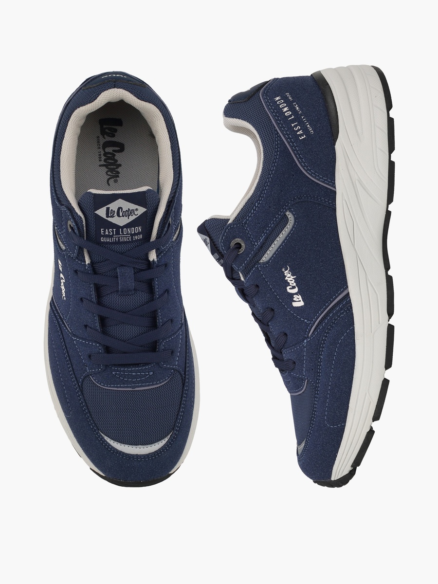 Men Lace-Up Ankle Sneakers