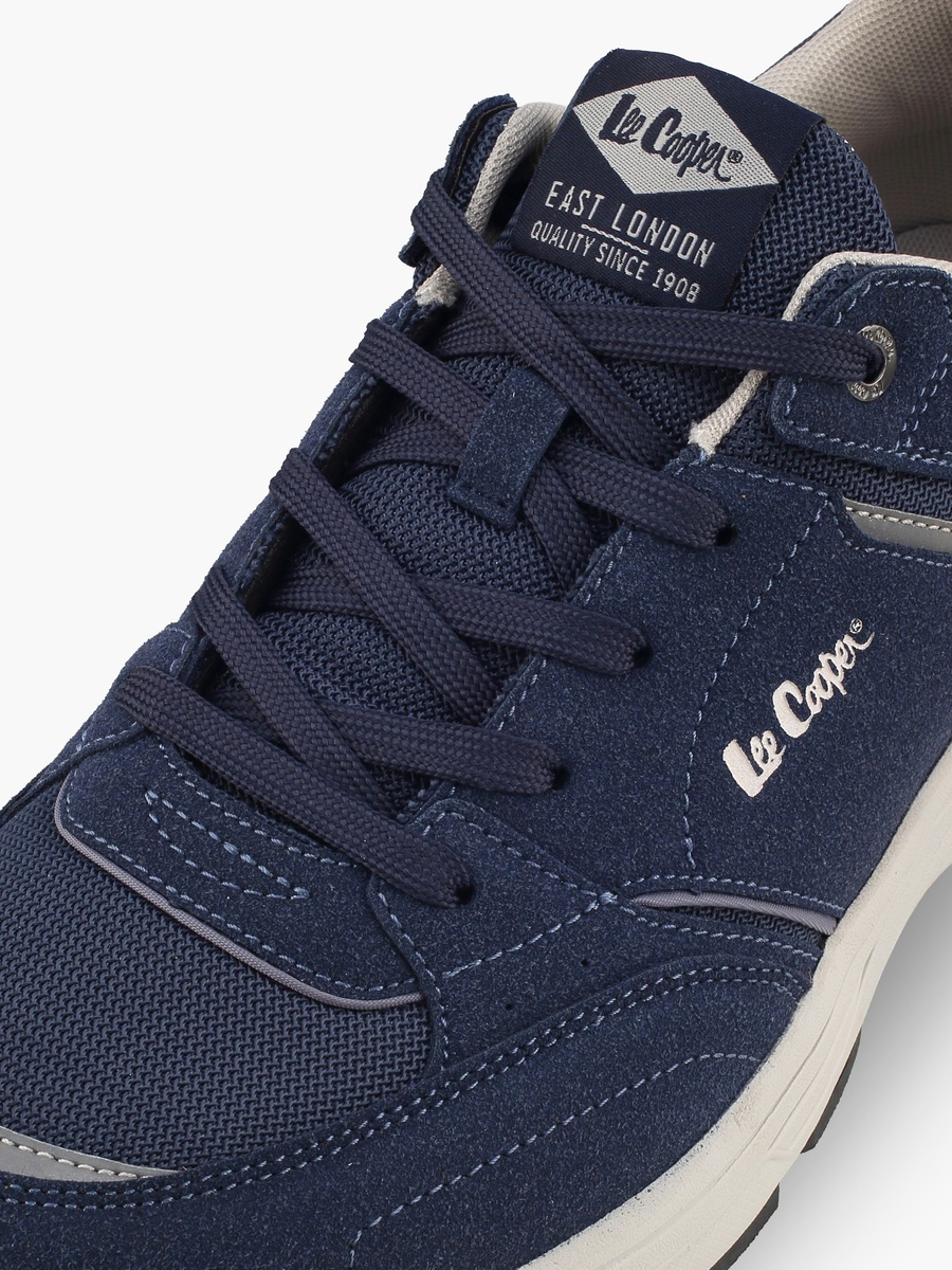 Men Lace-Up Ankle Sneakers