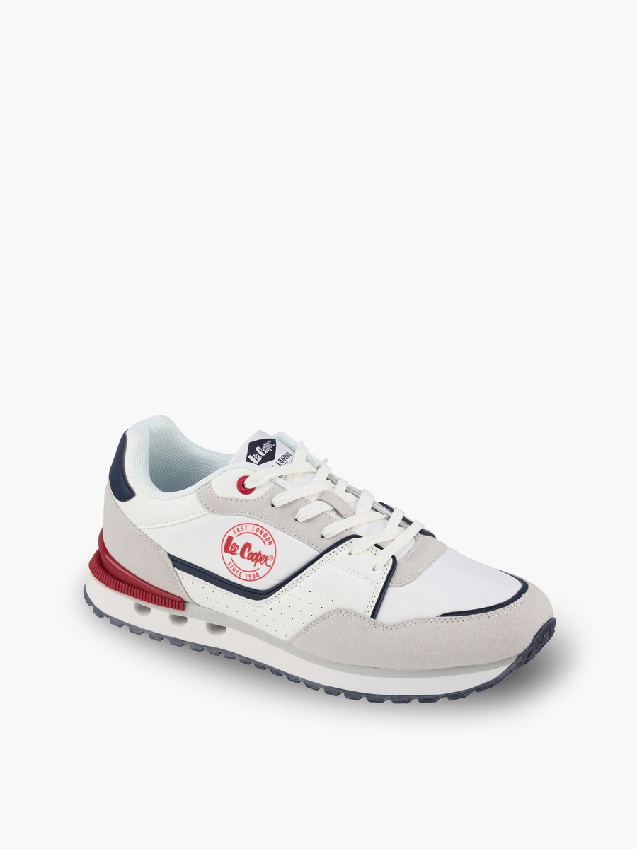 Men Colourblock Lace-Up Ankle Sneakers