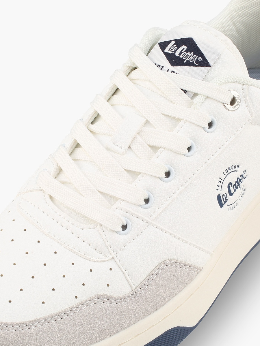 Men Panelled Lace-Up Ankle Sneakers