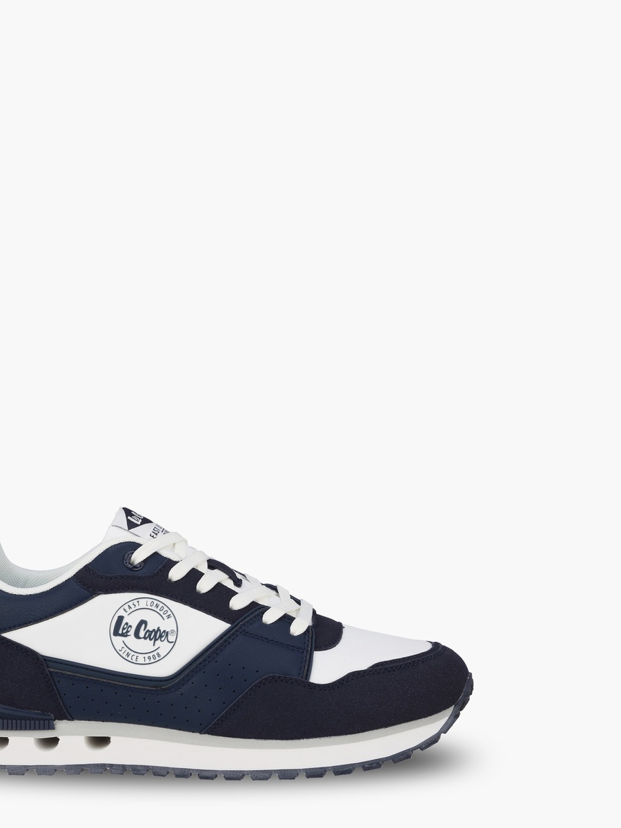 Men Colourblock Lace-Up Ankle Sneakers