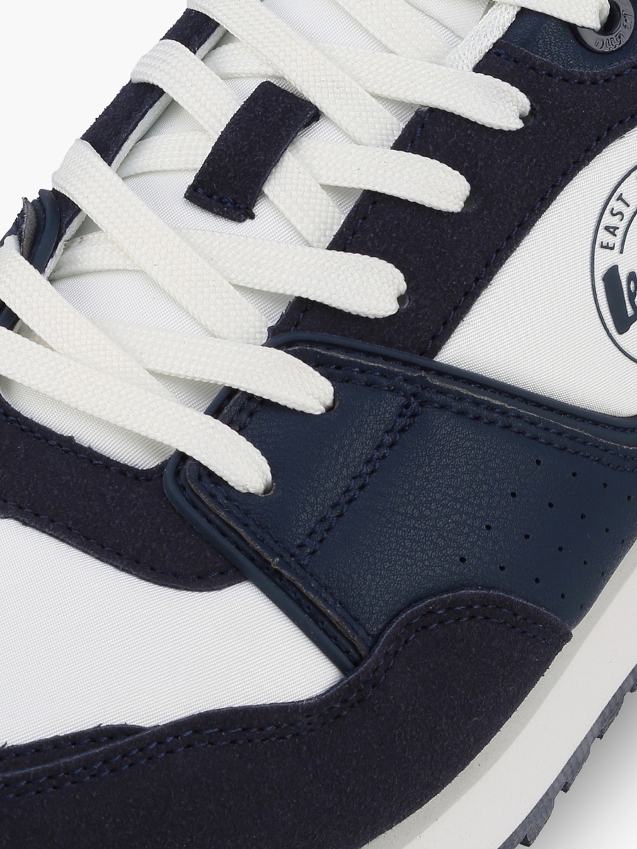 Men Colourblock Lace-Up Ankle Sneakers