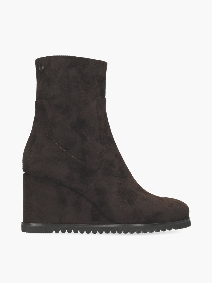 Women Arwyn Textured Wedge Heel Ankle Boots