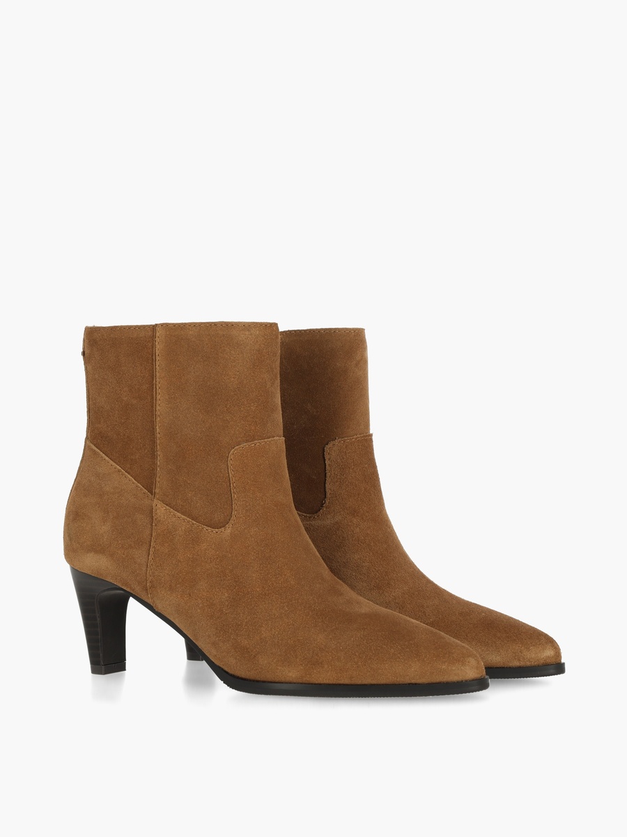 Women Arlana Textured Block Heel Ankle Boots