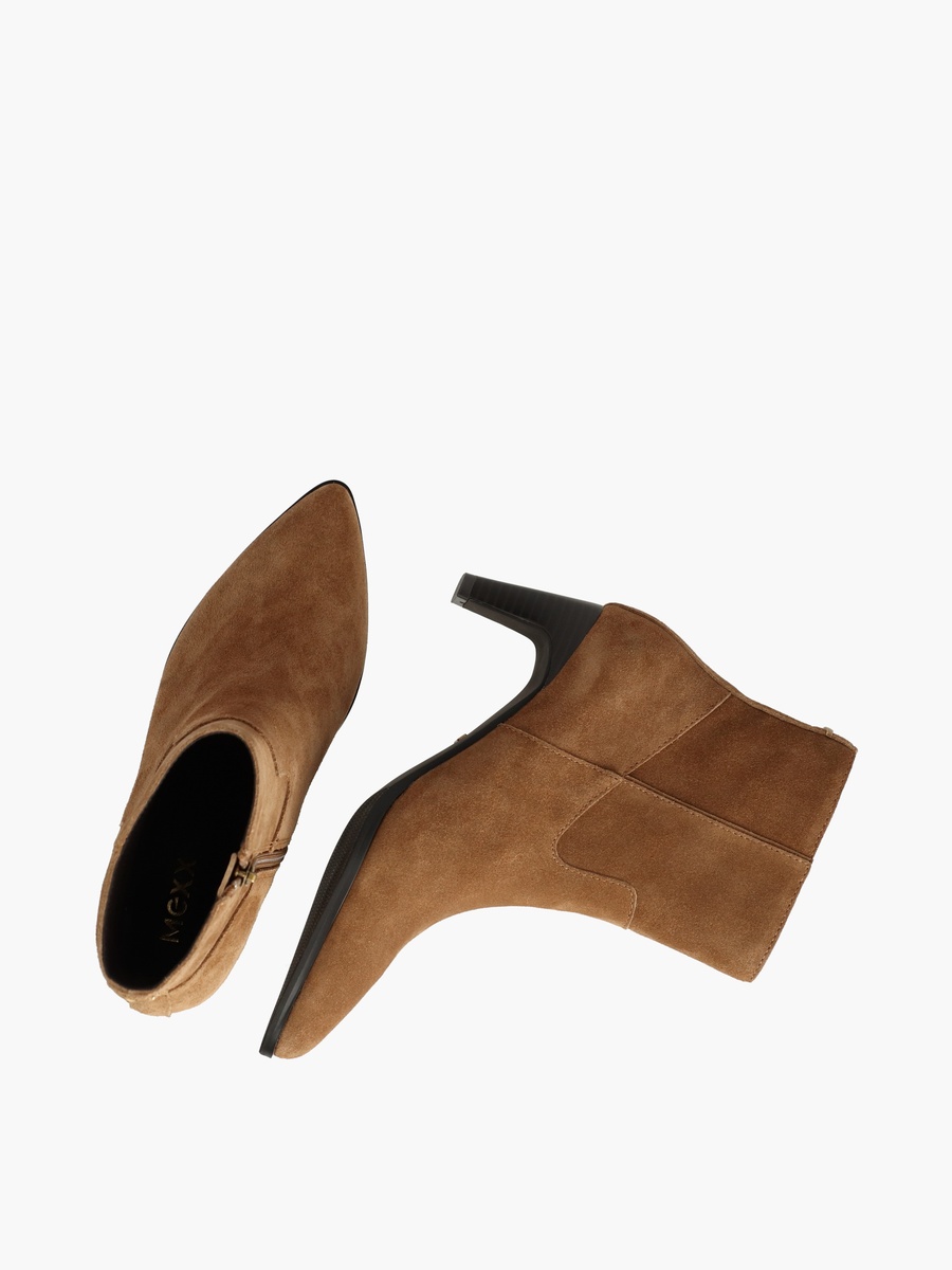 Women Arlana Textured Block Heel Ankle Boots